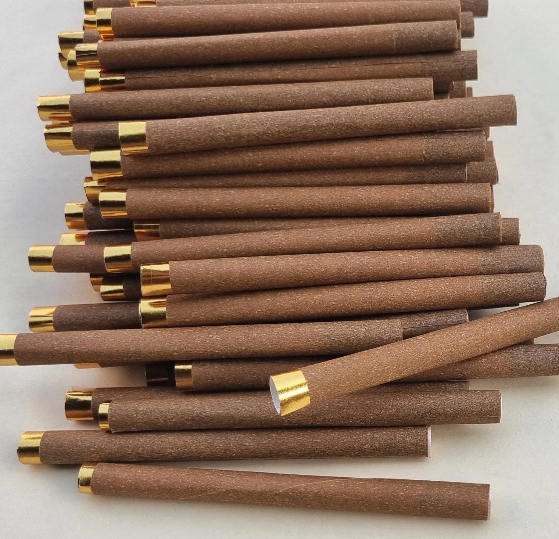 Brown Loose Leaf Rolling Leaf Non Gmo Wraps & Rolling Paper Loose Leaf