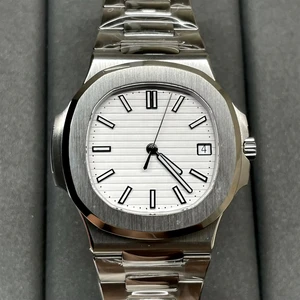 New High-quality Automatic Luxury Ultra-thin Men's Mechanical Watch Stainless Steel Fashionable Business Waterproof Brand Watch