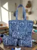Bleu 18X18 pouces