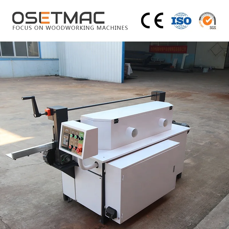 Osetmac DTW-120A трех роликовая ручная щетка шлифовальный станок для древесины MDF фанера для полировки