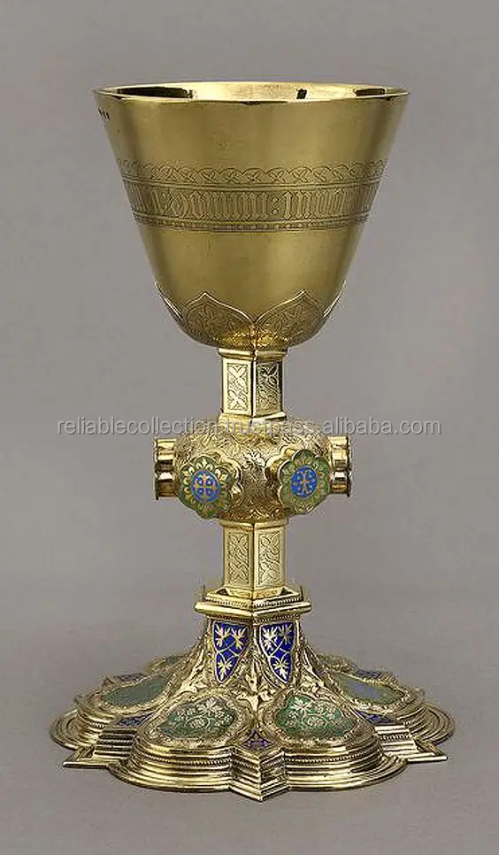 High Quality Ciborium Church Chalice Ccc With Paten Royal Gift Church ...