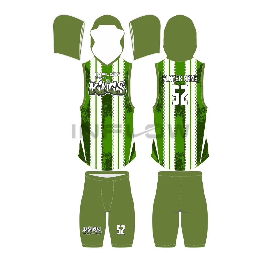 Youth Compression With Hood American 7v7 Jersey Sleeveless Hoodie