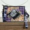 Purple & Black Checkered