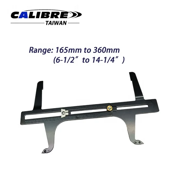 Taiwan Calibre 61/2" To 141/4" Brake Shoes And Drum Wear Adjustment