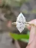 10K Gold Moissanite