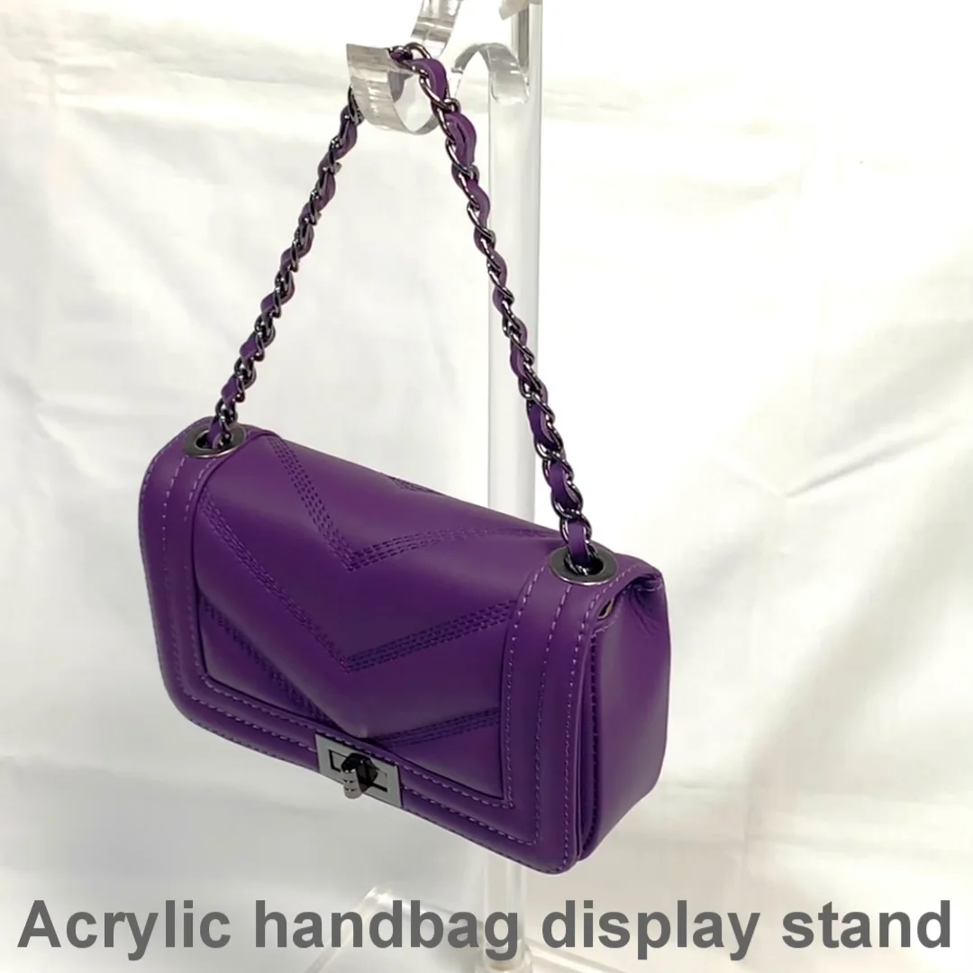 Luxury Handbag Acrylic Bag Display Stand Buy Stand Acrylic Rack