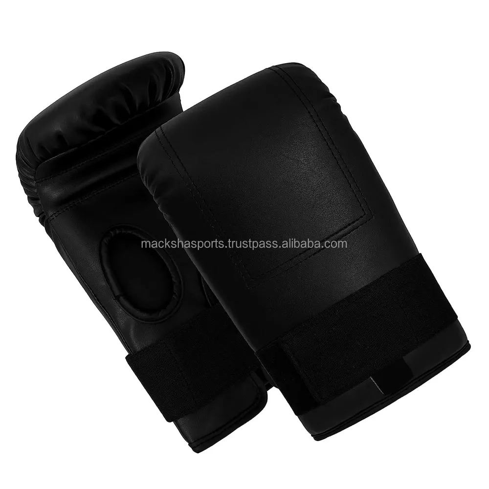Mate Black Boxing Bag Gloves For Muay Thai Bag Boxing Training Sparring