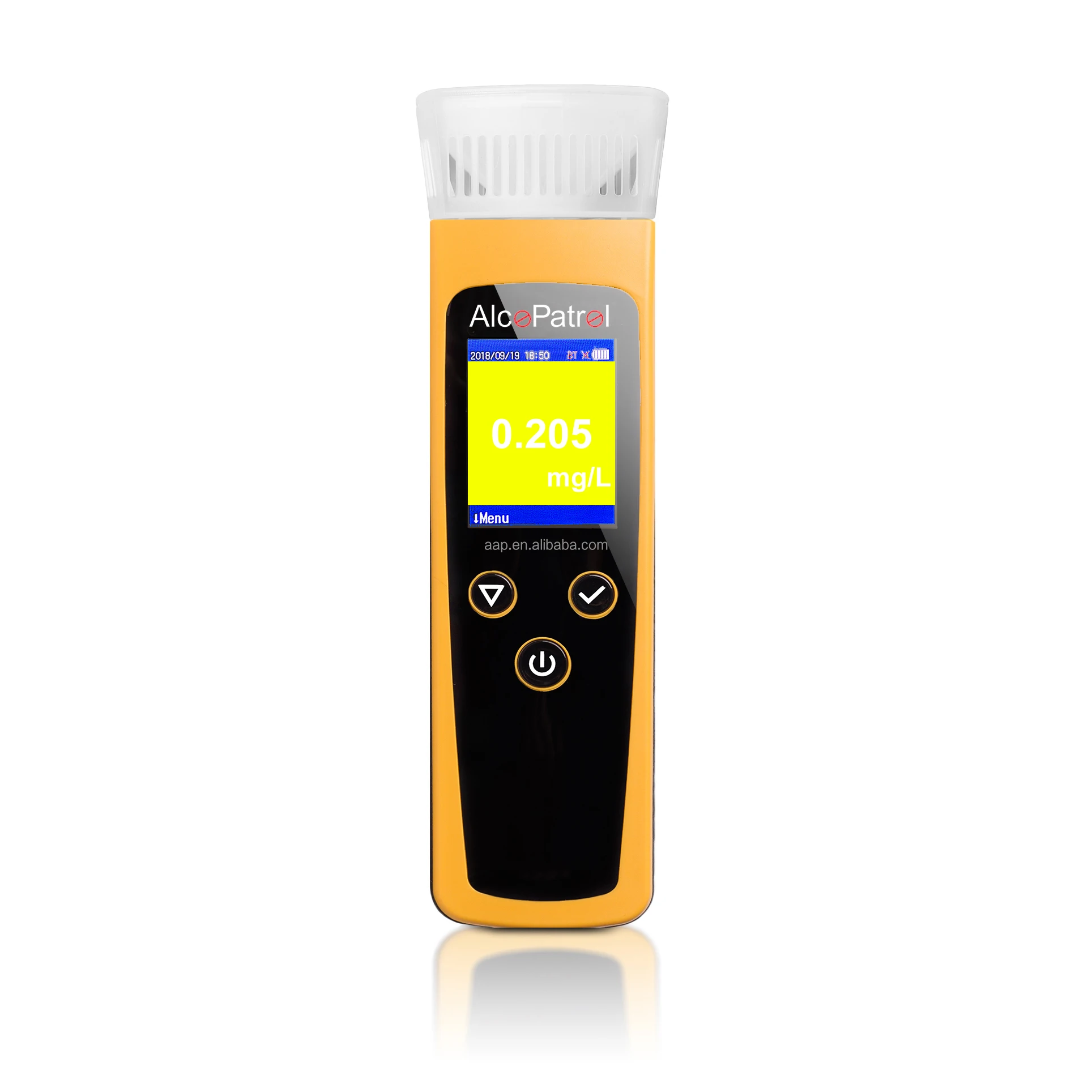 Alcapatrol Ap5020 Professional AP5020 Fuel Cell Breathalyzer for Accurate Alcohol Testing ...