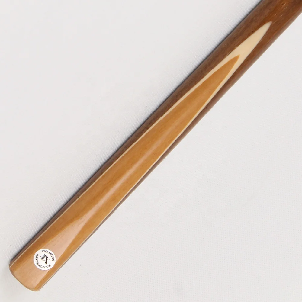 ZTQG-JX-016 White Wax Wood Snooker Cue with Tail Hole 9.5mm