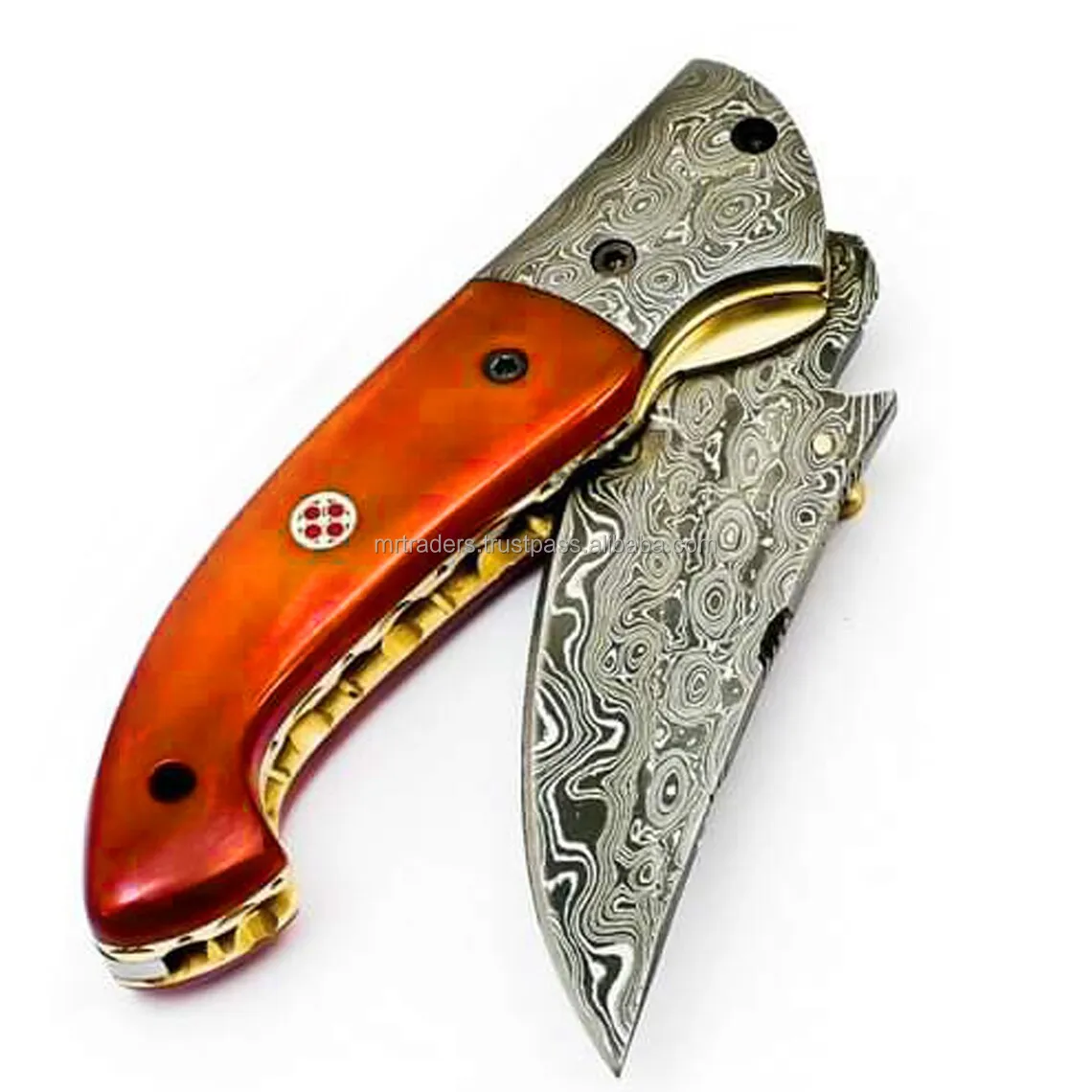 Pakistan Pocket Knives Premium Quality Handmade Hot Selling Golden