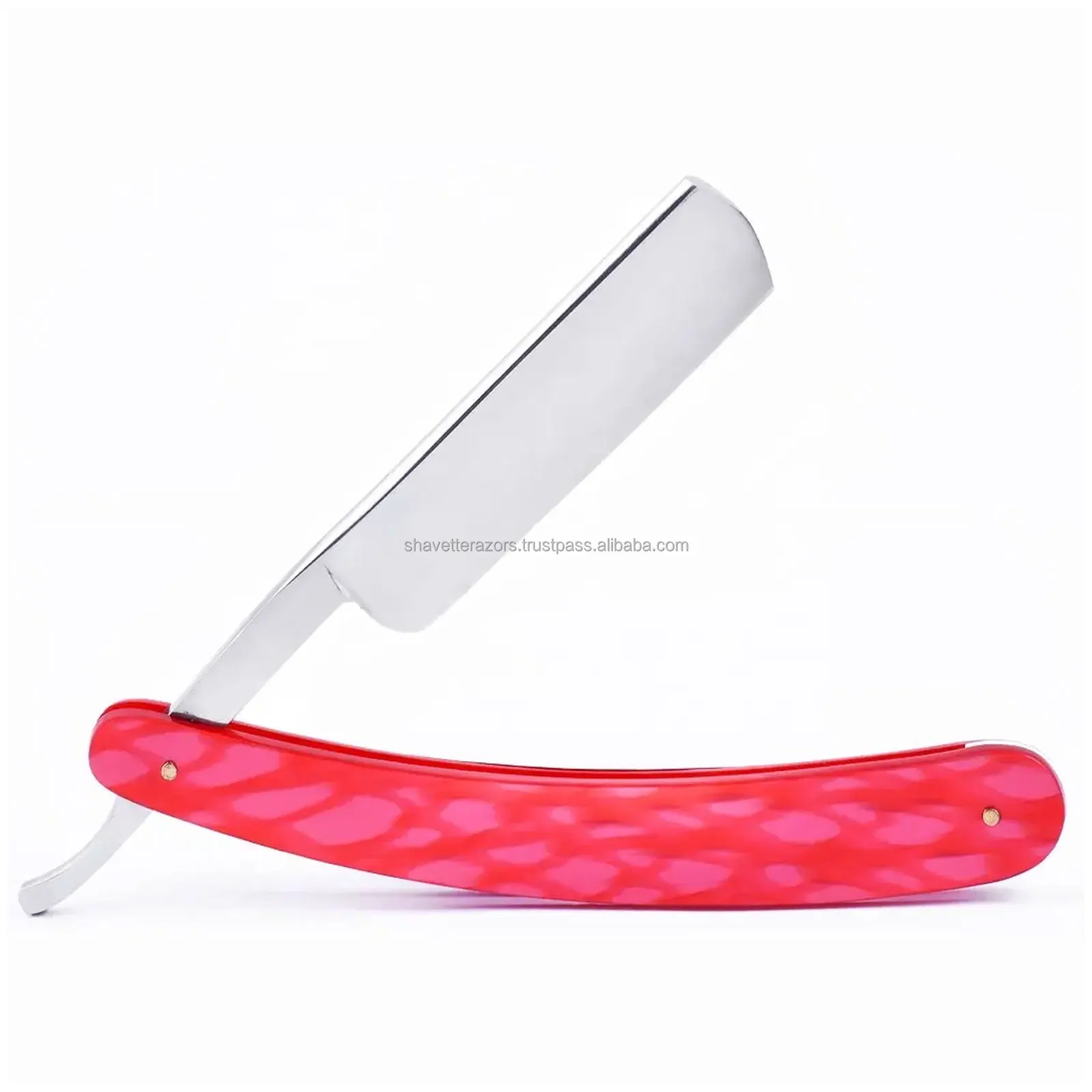 Baby Razor 2K25 Professional Single Blade Barber Straight Razor Baby Pink Safety ...