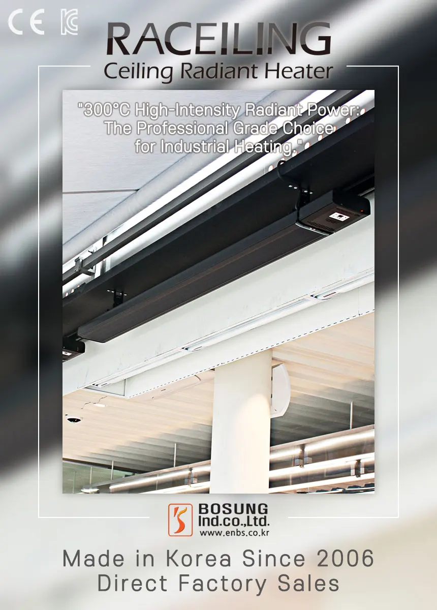 Industrial Radiant Heating Panel, 300C, Ceiling, Wall - detail 2