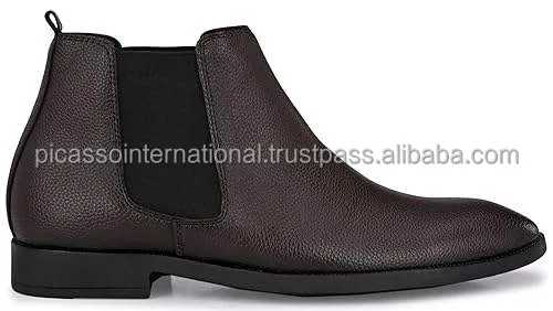 Trusted Supplier of Best Quality Classic Design Genuine Cow Hide Leather Ancle Fashion Boot for Sale at Reasonable Price