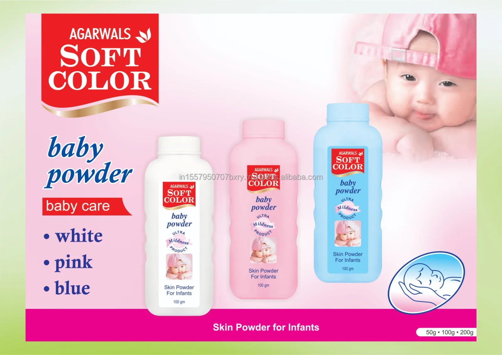 Natural Herbal Baby Powder - Gentle Baby Care Solutions