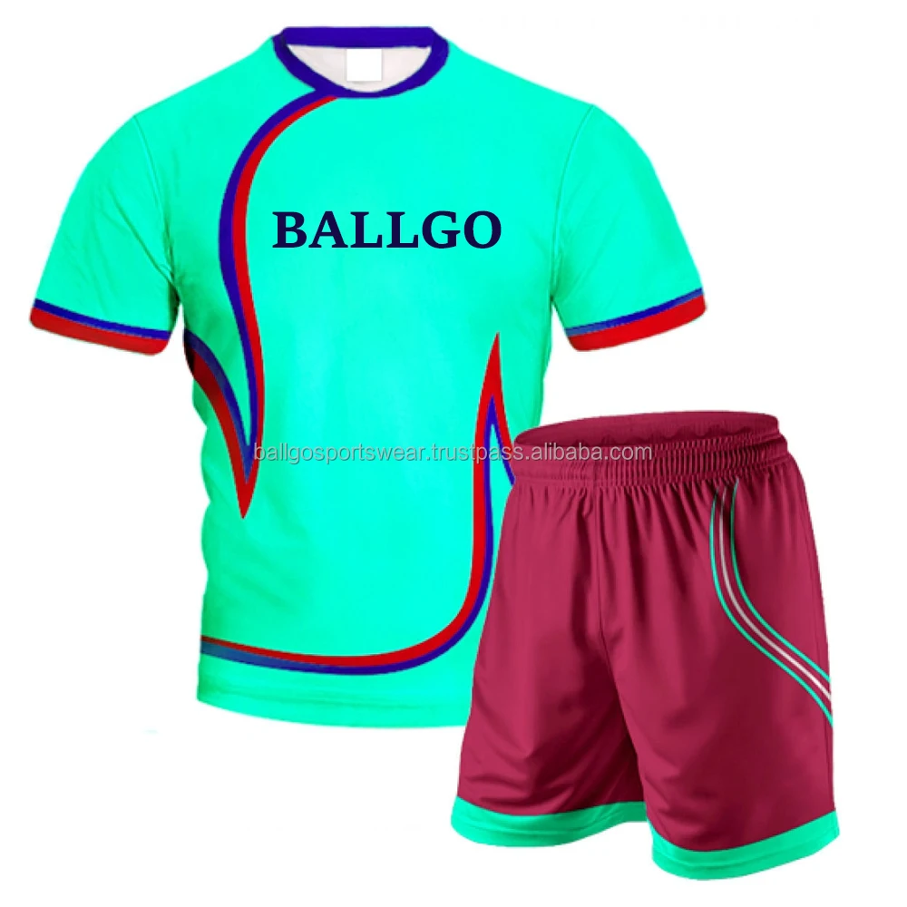 Men Beach Volleyball Uniforms With Personalized Jersey And Shorts Set