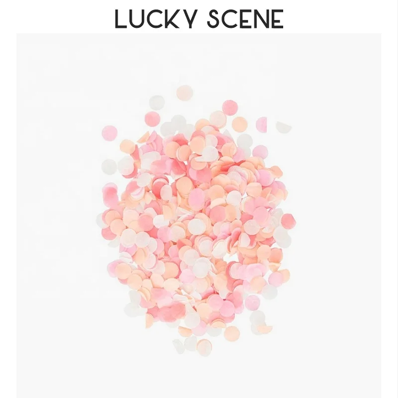 Разноцветные бумажные конфетти, праздники и украшения на день рождения, разные цвета, S00014