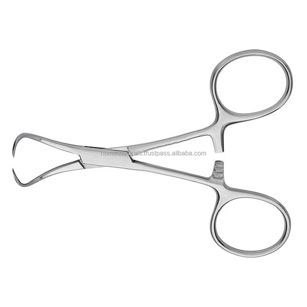 Surgical Backhaus Towel Clamp / Hemostat Forceps High Quality Tubing