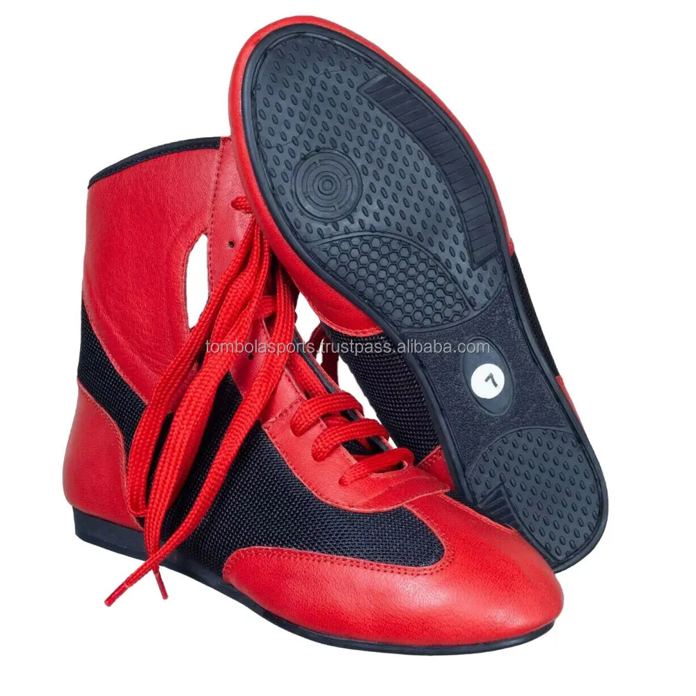 Men's Wrestling Shoes High Ankle Training Shoe For Men And Women Lace