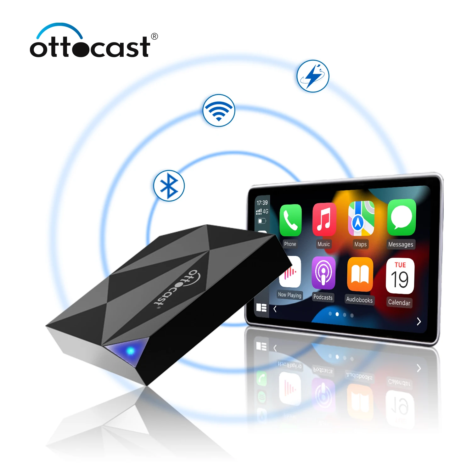 Ottocast Carplay For All Vehicles Universal Apple Carplay Like Wireless  Carplay - Buy Apple Carplay,Wireless Carplay Like,Wireless Carplay Product  on Alibaba.com