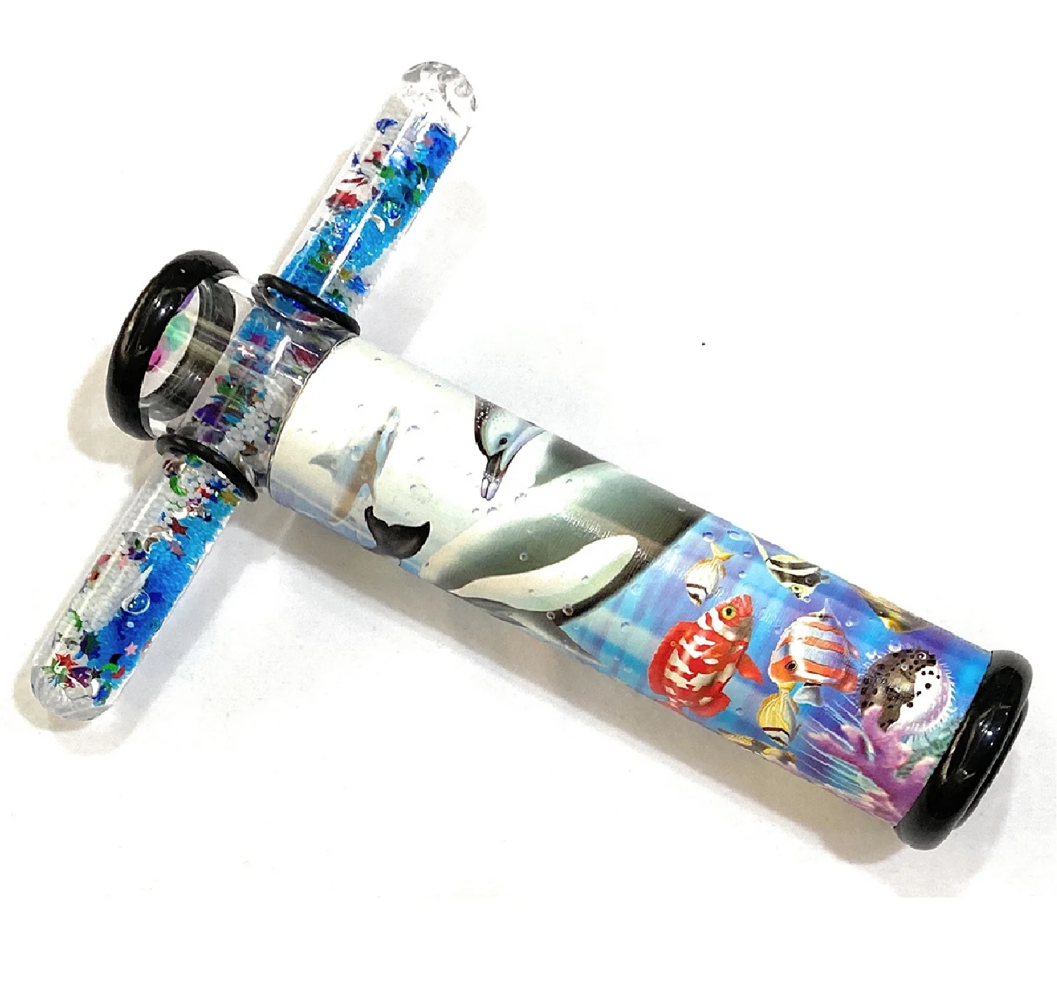 Волшебная палочка жидкая для движения бумажный калейдоскоп сенсорный аутизм Образовательное изделие