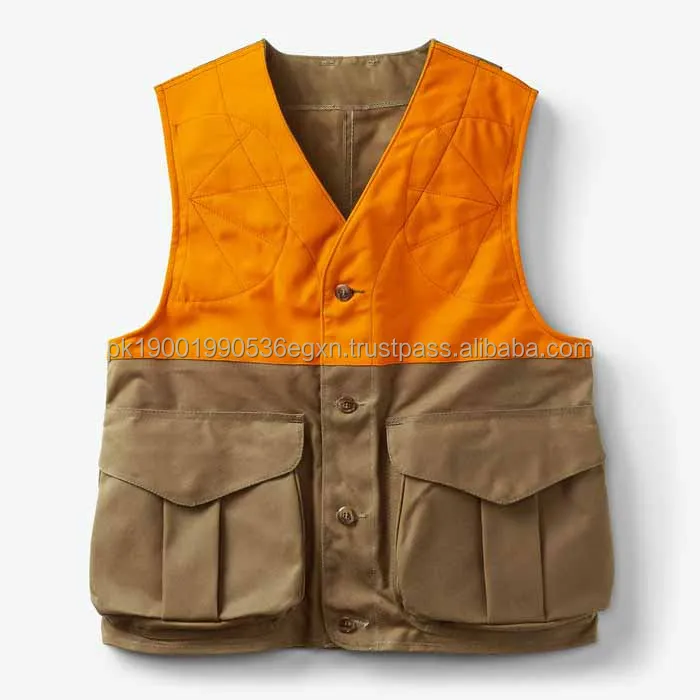 Upland Hunting Vest Blaze Orange And 