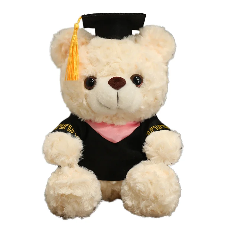 Hot Selling Cute Cartoon Graduation Teddy Bear Promotional Unisex