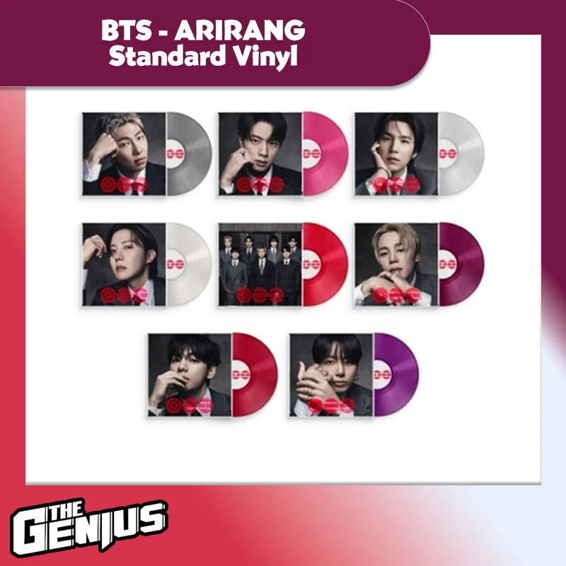 BTS ARIRANG Standard Vinyl LP テテ グク BTS - ARIRANG VINYL Select