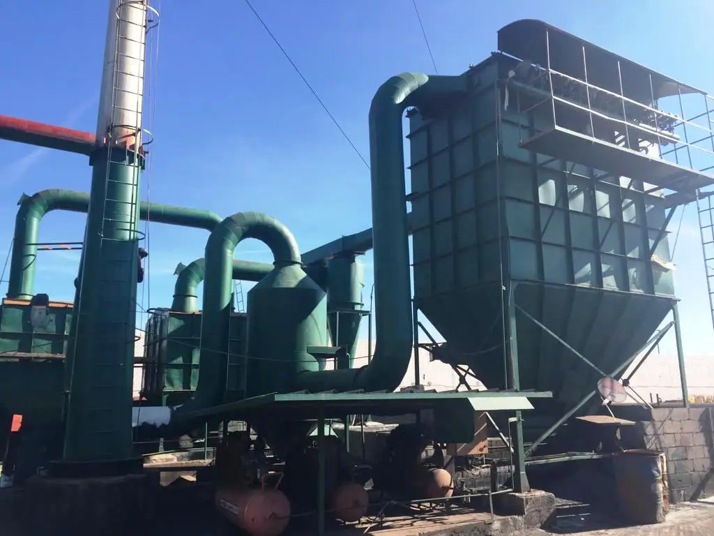 New Unit of Air Pollution Control Equipment for Battery Recycling Plant Pollution Control System Solution