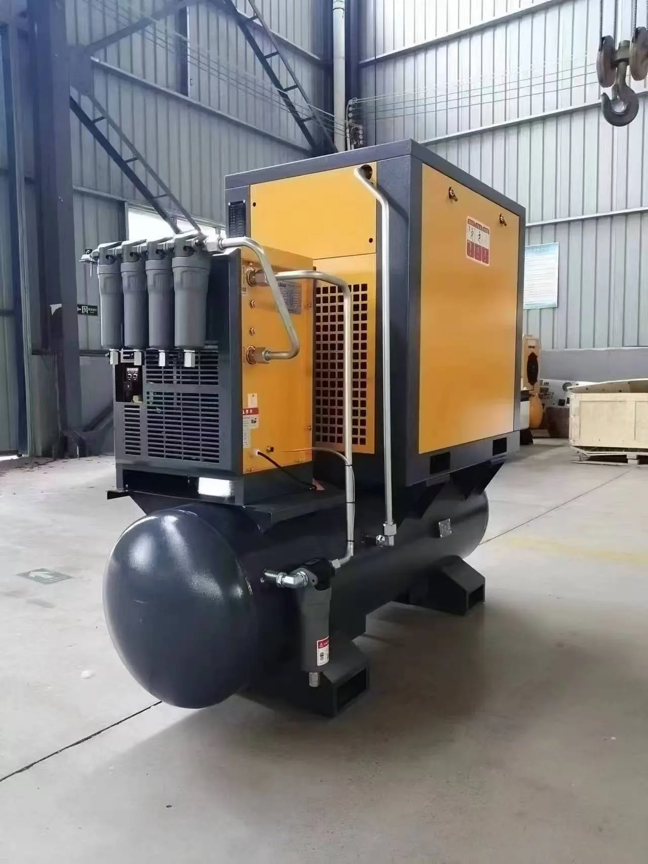 4-in-1 Screw Air Compressor System