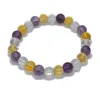 Violet et jaune transparent