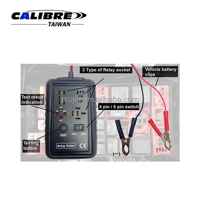 Calibre Automotive Diagnostic Tool Automotive Relay Tester And Portable