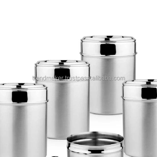 Wholesale Bulk Kitchen Storage Canister With Trendy Style Handmade Container For Sale By Indian
