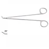 Angled 25°.  Overall length 7in (17.8cm).