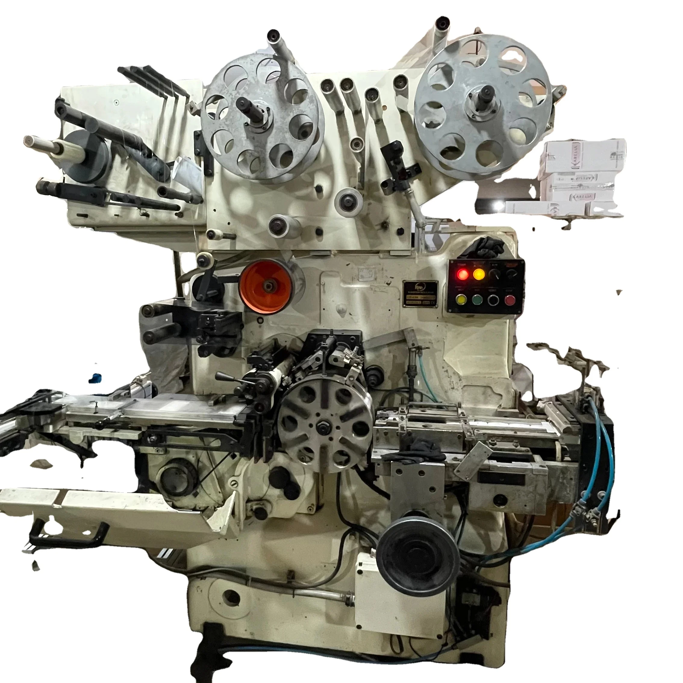 GD 4350 Electric Full-Automatic Hard/Soft Pack Wrapping Machine for Tobacco  Cigarettes Manufacturing Plants High 300 Pcs/Min New