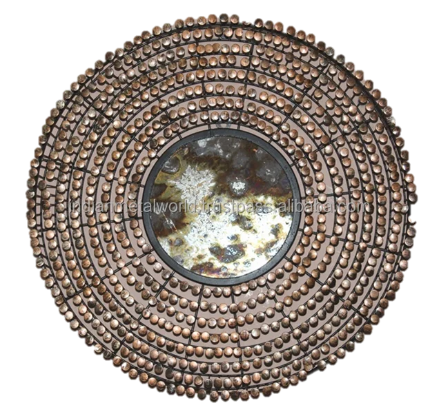 Broche massive Estelle Bijoux dorée moderniste créateur