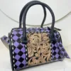 Purple & Black Checkered