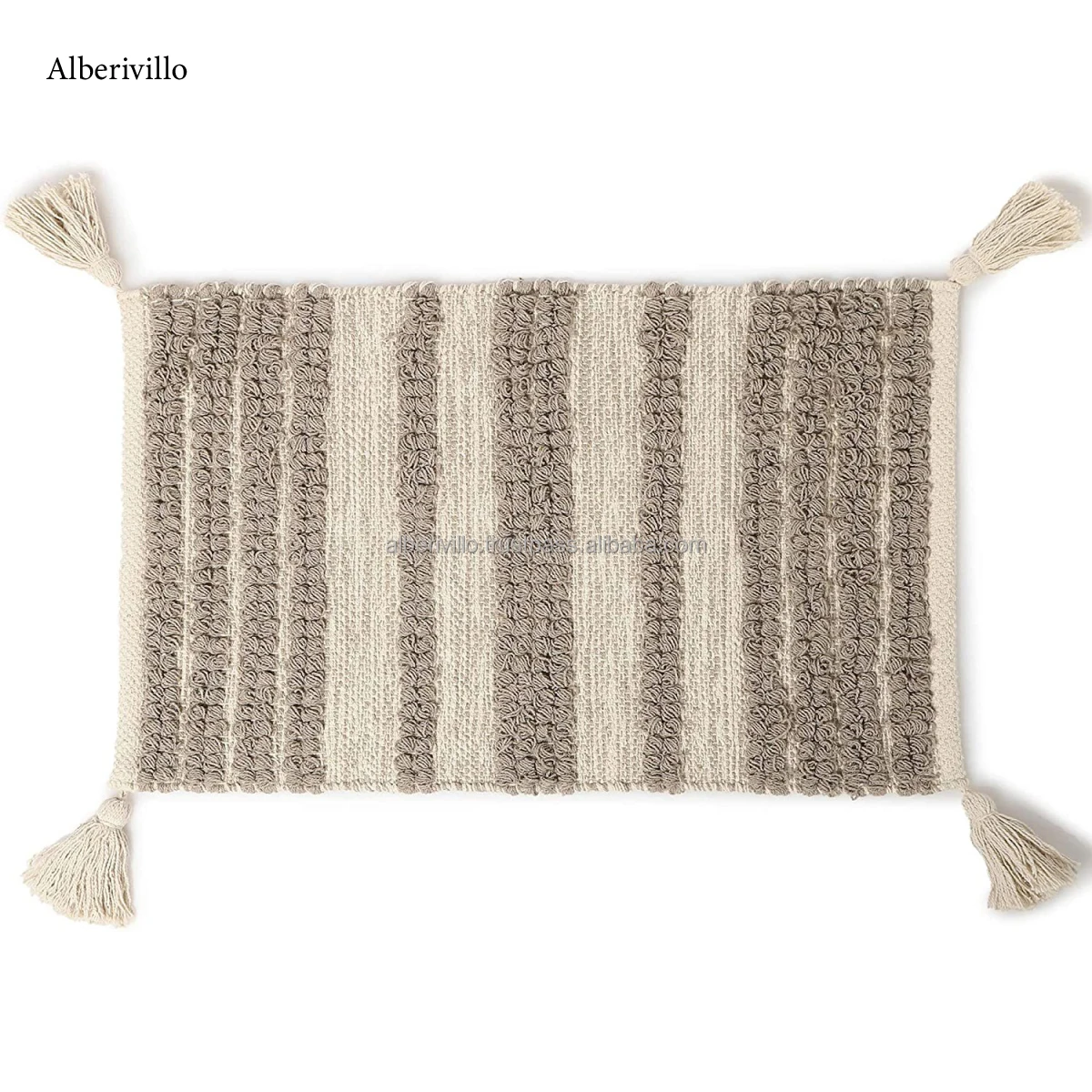 Boho Placemat For Dining Table Farmhouse Ecofriendly Handmade Cotton