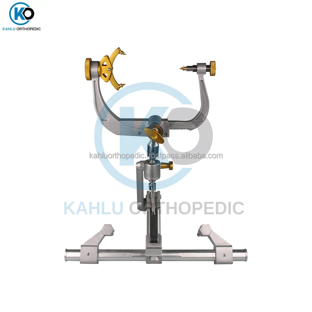 Hospital Use Surgical Medical Three Pin Mayfield Head Skull Clamp Frame