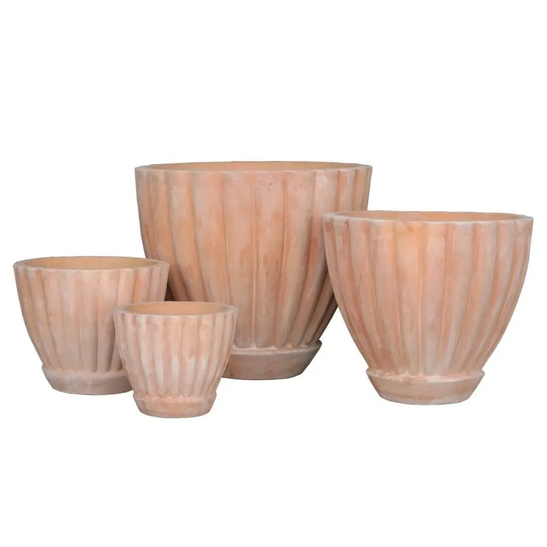 Hand Made Terracotta Flower Pot,Ceramic Flower Pot,Clay Garden Planter