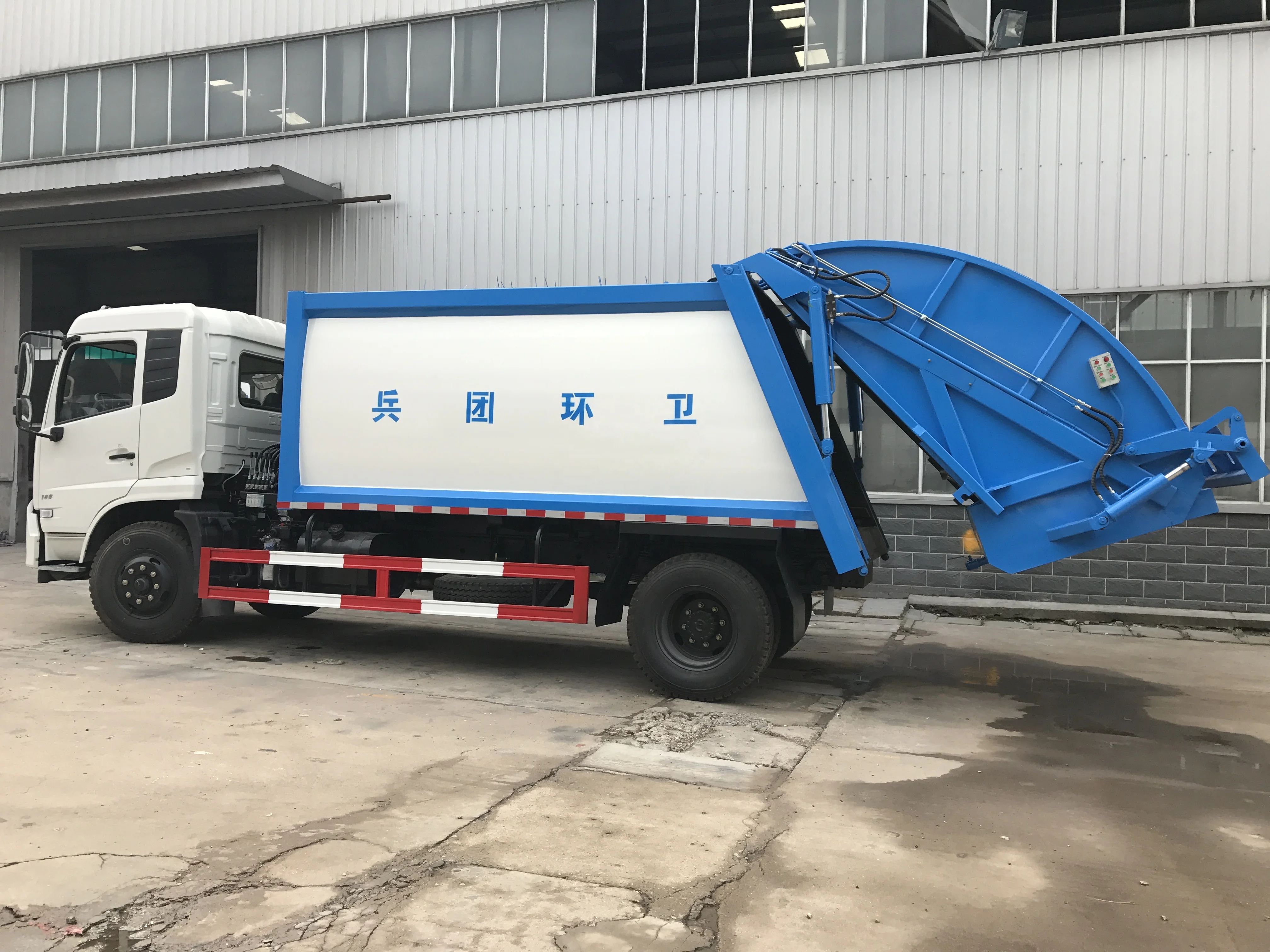 Foton 5 куб. М уплотнитель мусора, машина для сбора мусора 4x2, мусоровоз для продажи