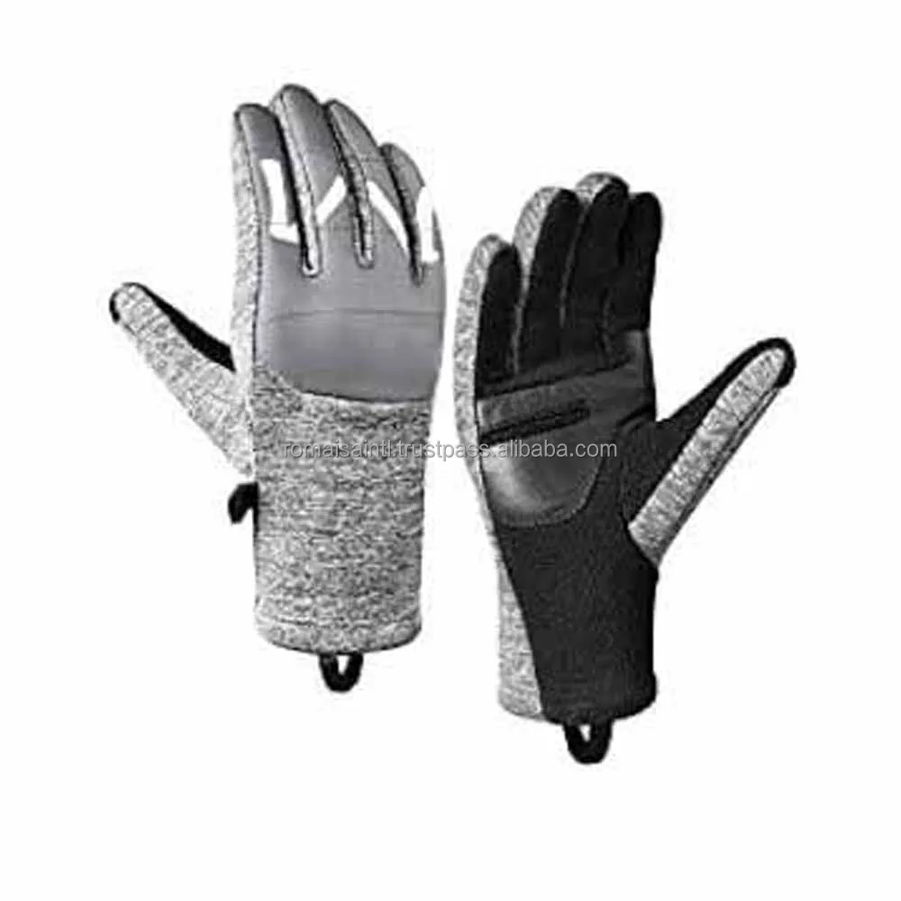 Custom Lining Female Winter Real Durable Lambskin Sheepskin Leather Gloves Women For Wholesale