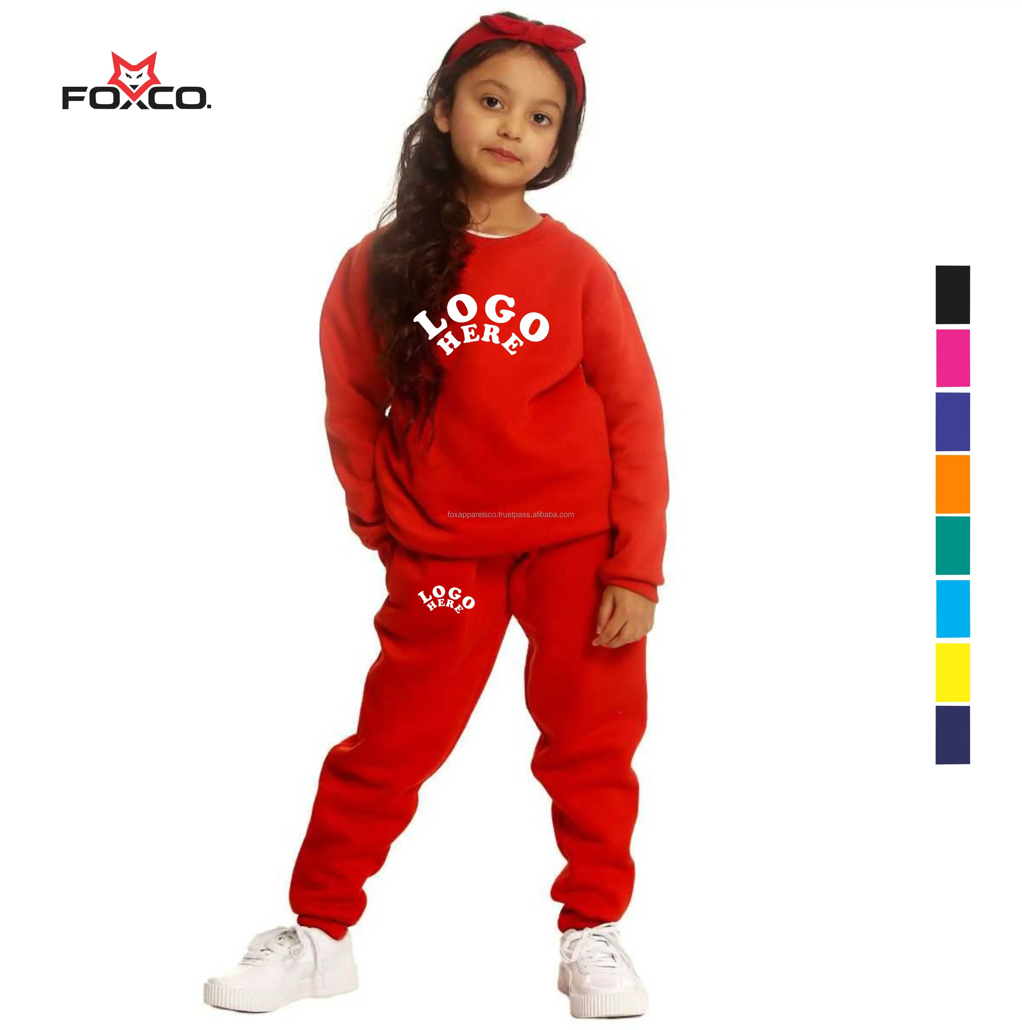 Wholesale Kids Tracksuits Children Boys Pullover Baby Sweat Suits High
