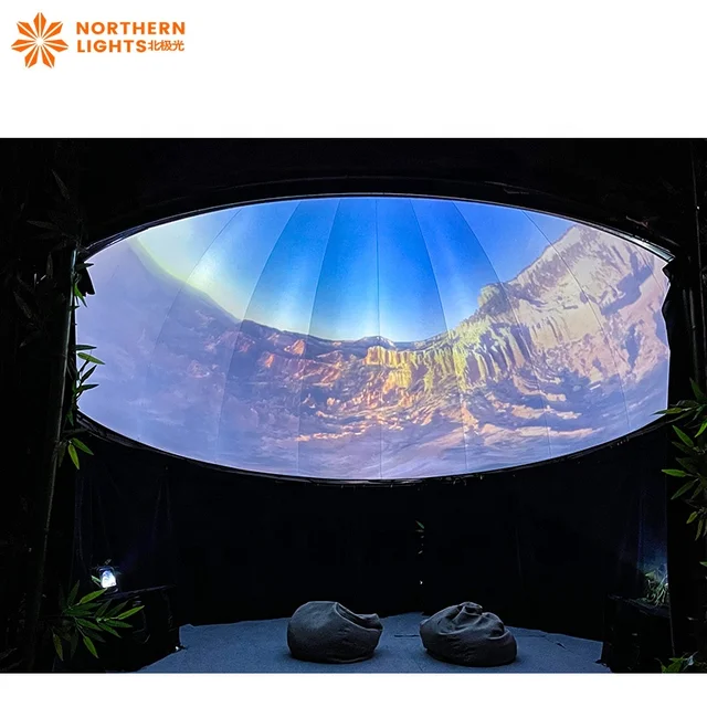 supply full dome projection video planetarium dome cover screen 360 degree cinema tent imax dome theater projector