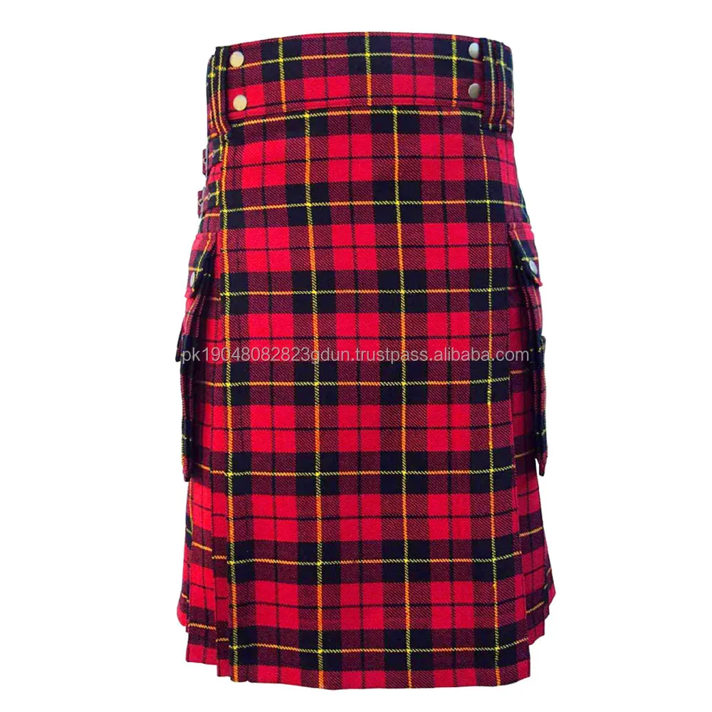 Professional Design Utility Kilt Traditional Highland Men's Kilt Men ...