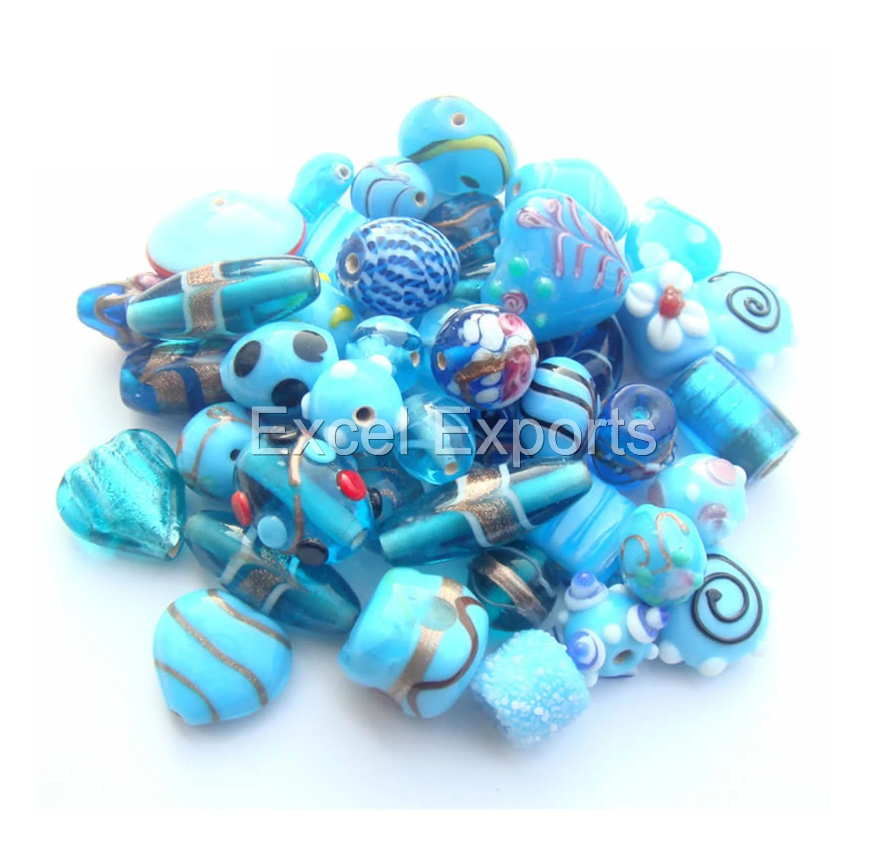 Hot Selling Glass Beads Mix Color Lampwork Glass Beads For Jewelry