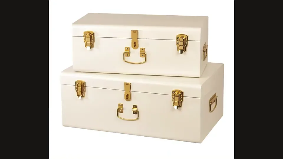 Trunk Box/marvel Box/bra Storage Box Buy Galvanized Iron Metal