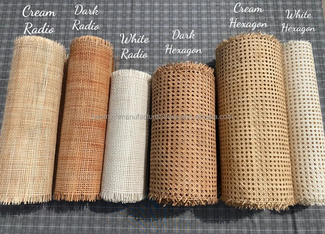 Vietnamese Rattan Eye Fox Weaving Rattan Cane Webbing Roll Material ...