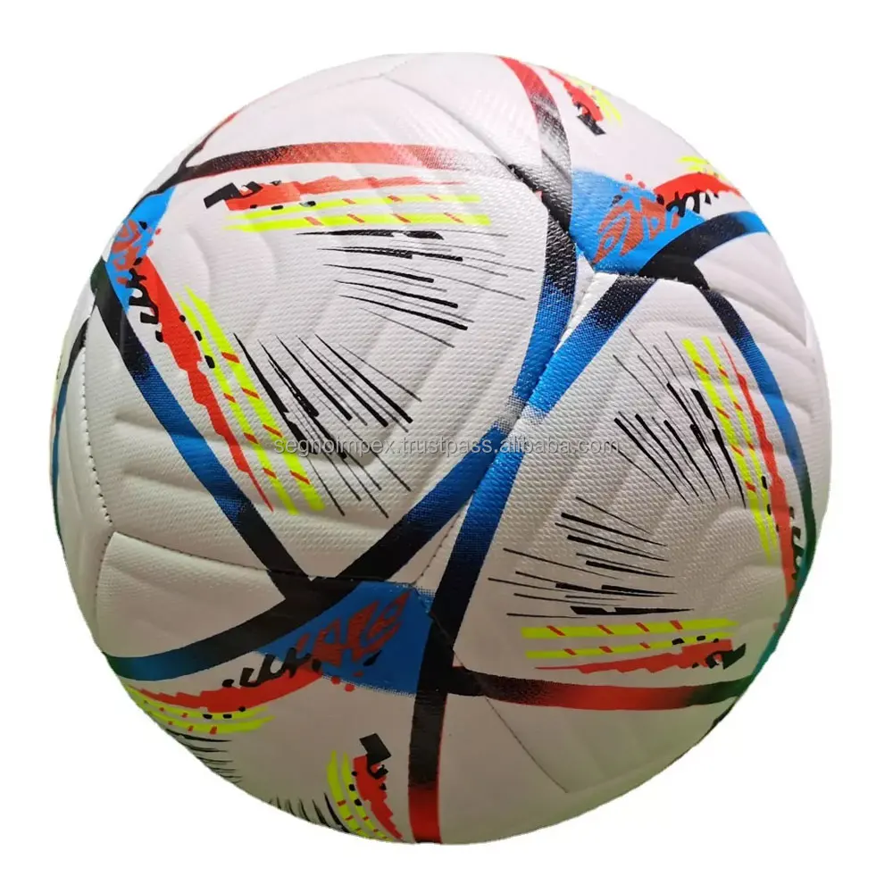 Fully Customized Hand Stich Soccer Ball Official Size Soccer Ball