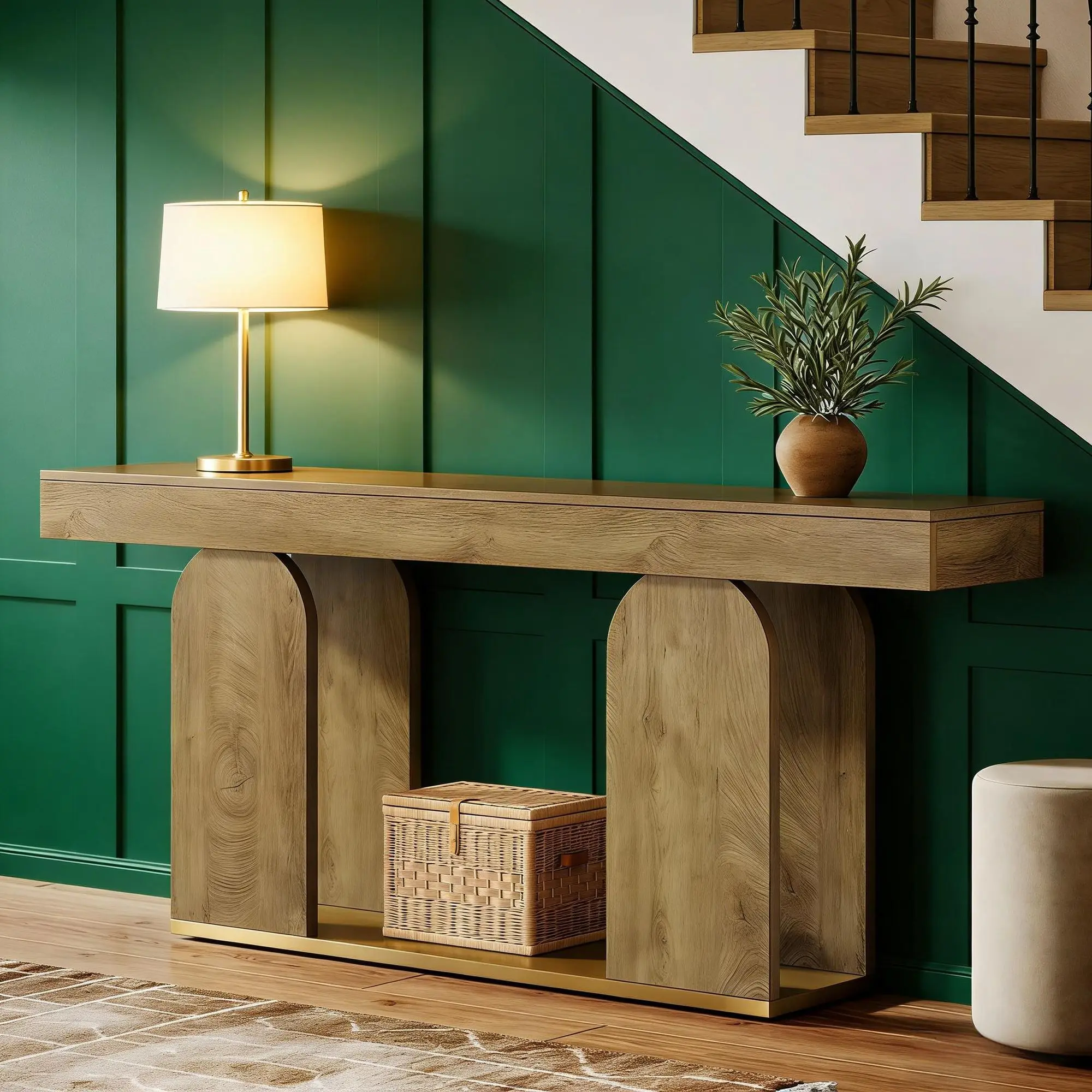 Elvarenae Alder Natural Console Table — product detail