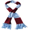 Claret/Sky blue